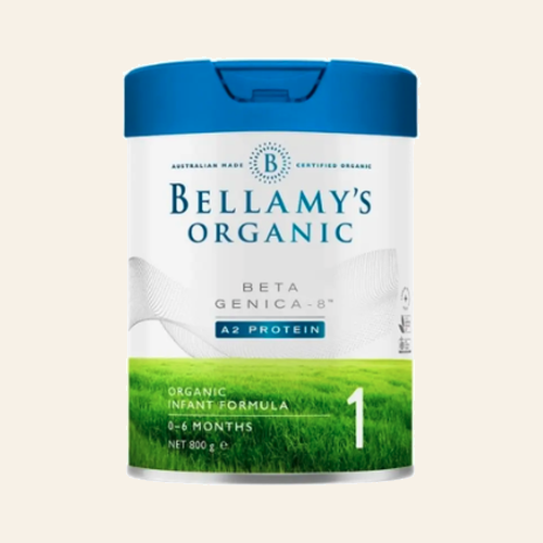 Bellamy's Organic Beta Genica-8 นมผงสำหรับทารกสูตร A2 แรกเกิด - 6 เดือน 800 กรัม
