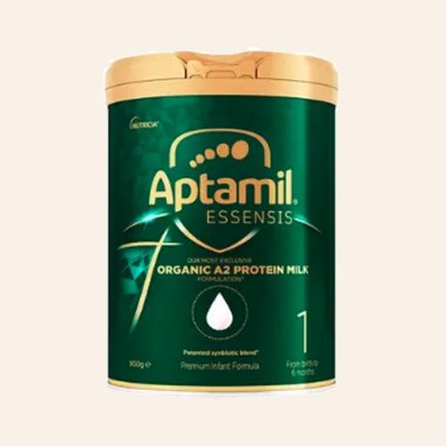 Aptamil Essensis Organic A2 Protein สูตรสำหรับทารก ช่วงวัยที่ 1 900ก.