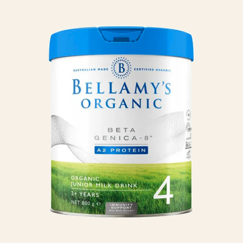 Bellamy's Organic Beta Genica-8 นมผงสำหรับเด็กเล็ก สูตร A2 Stage 4 800ก.
