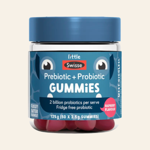 Little Swisse Prebiotic + Probiotic Gummies 50 Pastilles