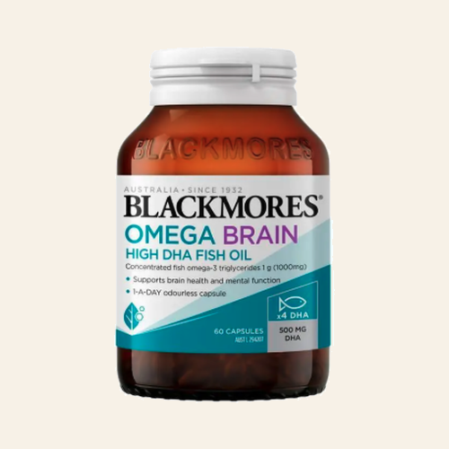 Blackmores 歐米加腦部高DHA魚油 60粒膠囊