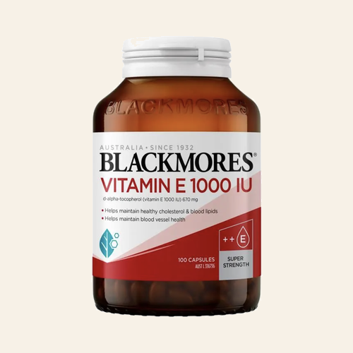 Blackmores 天然維他命E 1000 IU 100 粒膠囊