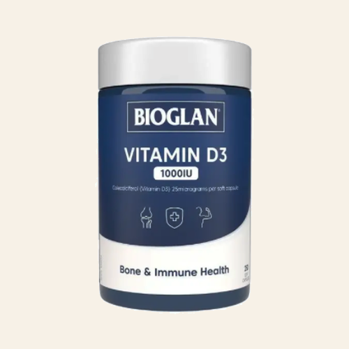 Bioglan Vitamin D3 1000IU 250 Capsules