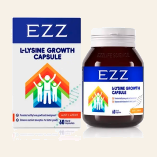 EZZ Lysine Growth Capsules 60 Capsules