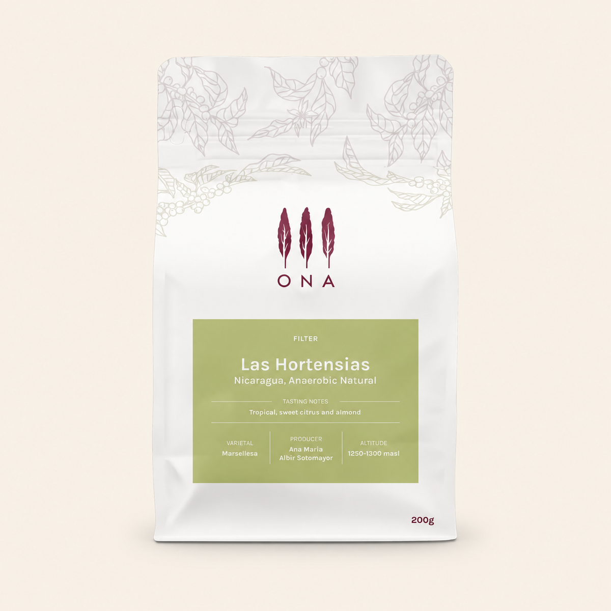 ONA Coffee Las Hortensias