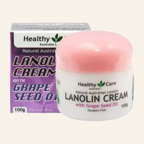 Healthy Care 羊毛脂綿羊油與葡萄籽油面霜 100克
