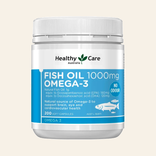 Healthy Care 魚油 1000毫克 Omega-3 200粒