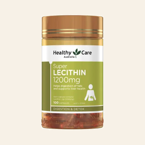 Healthy Care Super Lecithin 1200mg 100 Capsules
