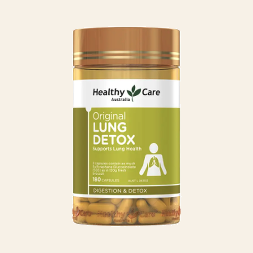 Healthy Care Organic Lung Detox 180 Capsules