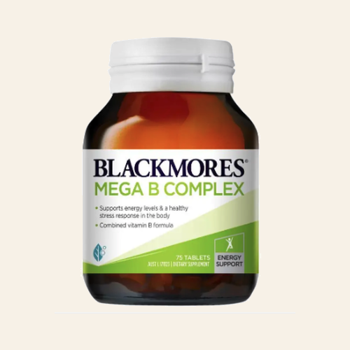 Blackmores Mega B Complex 75 Tablets