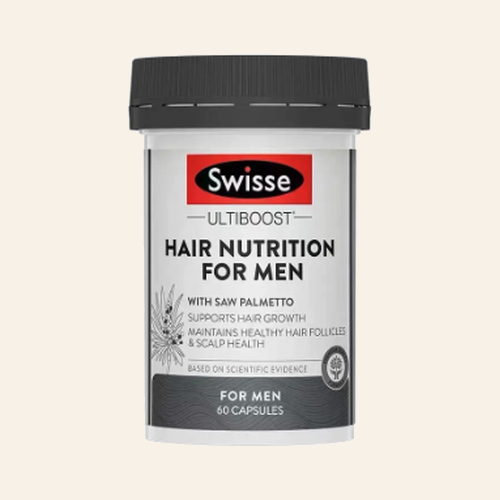 Swisse Hair Nutrition สำหรับผู้ชาย 60 แคปซูล