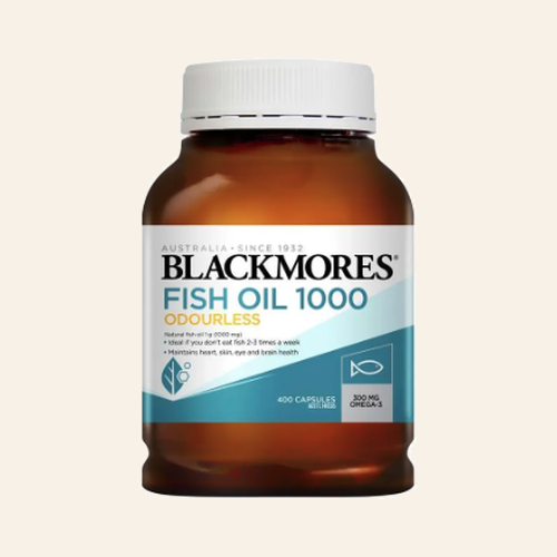 Blackmores 無腥味魚油 1000毫克 400粒膠囊