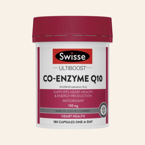 Swisse Co-Enzyme Q10 150mg 180 Capsules